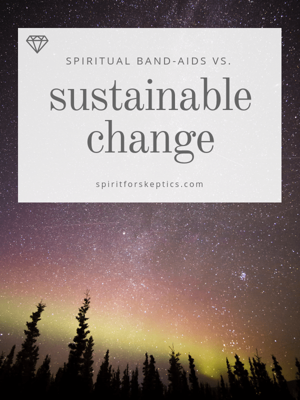 spiritual band-aids - portrait